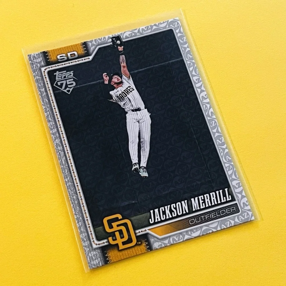 2026‎ Topps Series 1 Jackson Merrill #229 AZ Spring Training Parallel Padres